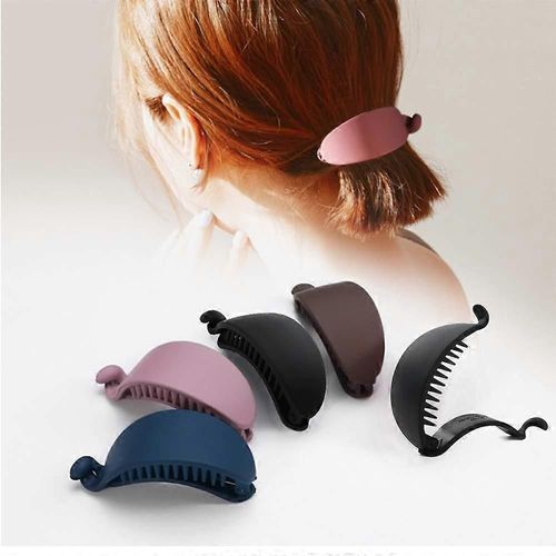 4pcs Pince À Cheveux Banana Clips - Pince À Griffes Antidérapante Grande Pince Pour Femmes Et Filles Cheveux Fins, Forte Tenue Pour Cheveux Épais - Accessoires De Mode Pour Femmes Filles 