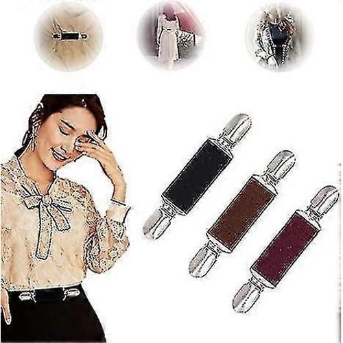 3pcs Mode Élastique Pince À Linge Fit Robe Cinch Clips Set Pour Pulls, Châles, Robes, Cardigans, Costumes, Vestes