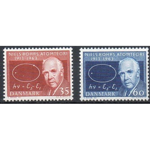 Danemark Timbres Le Physicien Niels Bohr 1960