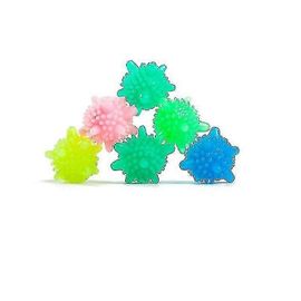 10pcs Washer Balls, réutilisable Boules de lavage de lessive écologiques sans enchevêtrement, balles de lavage de linge colorées solides