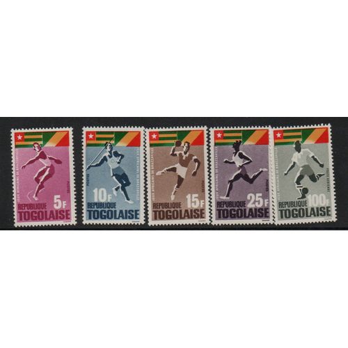 Togo Timbres Jeux Africains Brazzaville