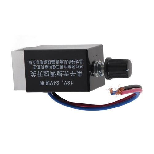 Commutateur universel de contrôleur de vitesse de moteur de cc 12V/24V pour le contrôle de chauffage de ventilateur de camion de voiture
