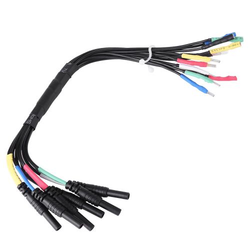 Câbles de dérivation universels à 6 canaux HT306 pour oscilloscope de Diagnostic automatique