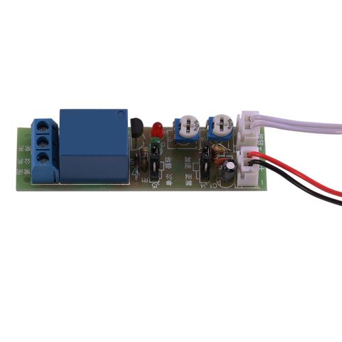 Module de relais de commutateur marche/arrêt de retard de minuterie de cycle infini réglable (DC5V,0-60min)