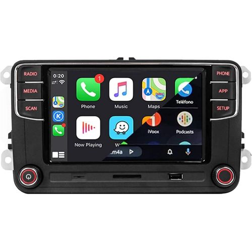 Scumaxcon Autoradio Rcd360 Proii Rcd330 Carplay Android Auto Voiture 6.5" Écran Tactile 2Din Bluetooth Usb Sd Ops Pour Golf Mk5 Golf Mk6 Polo 5 Caddy Eos Cc