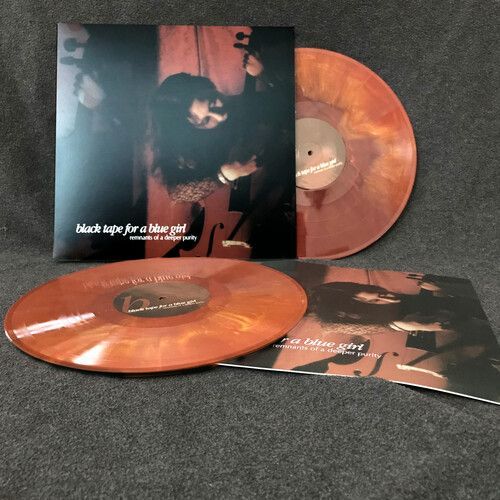 Black Tape For A Blue Girl - Remnants Of A Deeper Purity [Vinyl Lp] Colored Vinyl, Ltd Ed, 140 Gram Vinyl, Orange, Photos, Rmst, Stickers