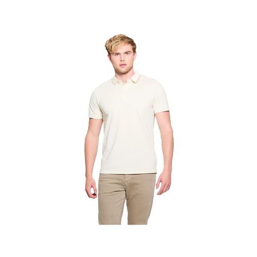Polo Guess Logo 4g Homme Blanc