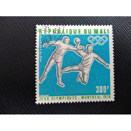 Timbre Mali Yt Pa 278 Jeux Olympiques D'été - Montréal - Handball 1976 (020309 )