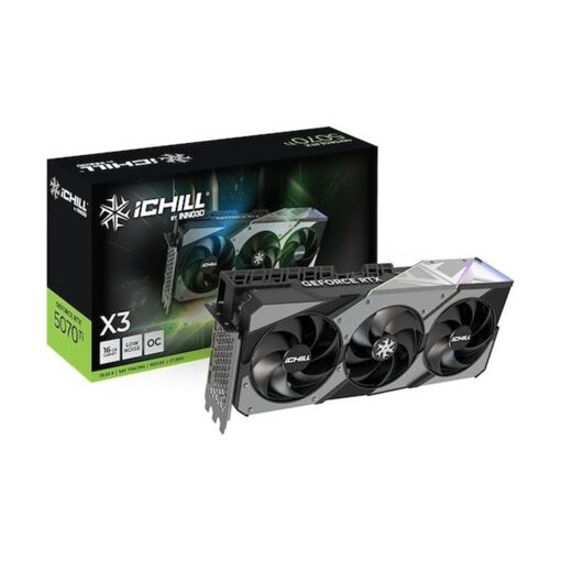 INNO3D GeForce RTX 5070 Ti iChill X3, GeForce RTX 5070 Ti, 16GB GDD...