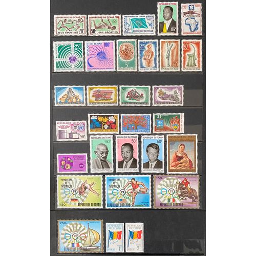 Lot De 30 Timbres Neufs** Tchad