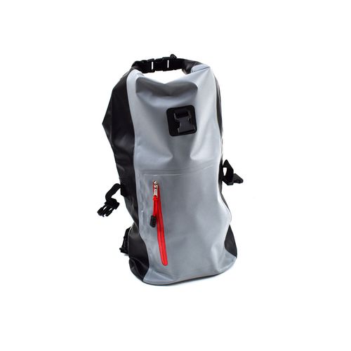 Sac A Dos Impermeable 25l Gris - 100% Etanche