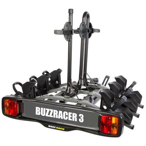 Buzzrack Buzzracer 3 Porte-Vélo Sur Attelage- Plateforme 3 Vélos