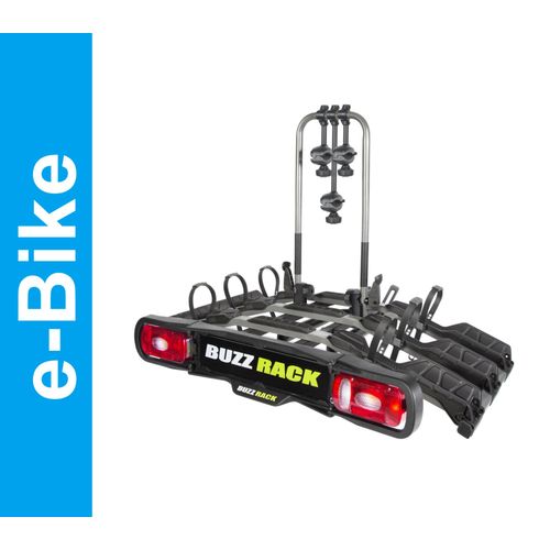 Buzz Rack E-Hornet 3 - Porte-Vélo Attelage Plateforme 3 Vélos Electriques