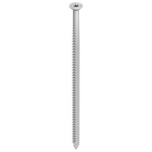 25 vis à bois pour charpente - acier Durocoat T - tête fraisée Torx - 13X500 HECO