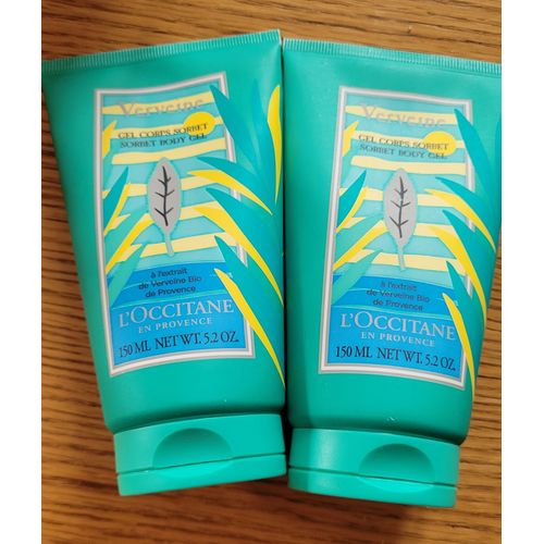 L´Occitane Gel Corps Sorbet Verveine Édition 150 Ml Lot De 2 