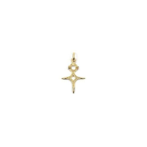 Pendentif Croix Du Sud Plaqué Or