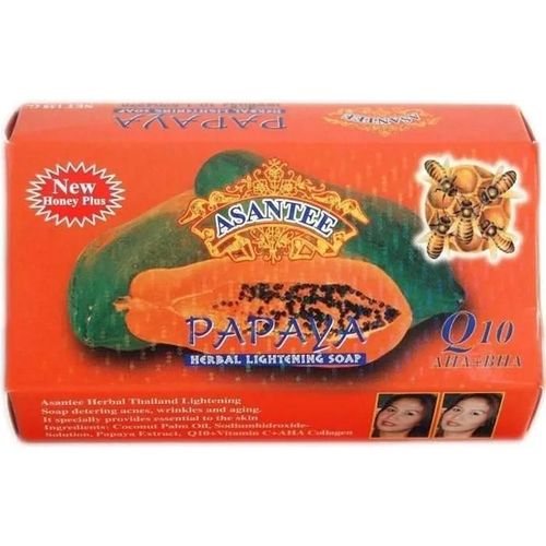 Asantee Savon Thaï Éclaircissant Papaye 135 G: Beauté Et Parfum 