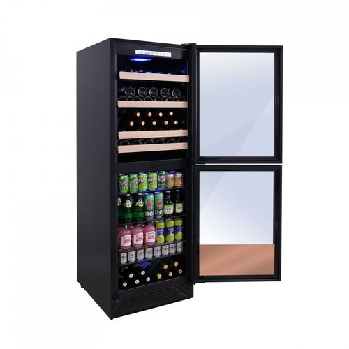 Cave à vin service AGCV140VN2Z2D multi-températures Lecépage 220 bouteilles 2 portes 438 litres (LeCépage)