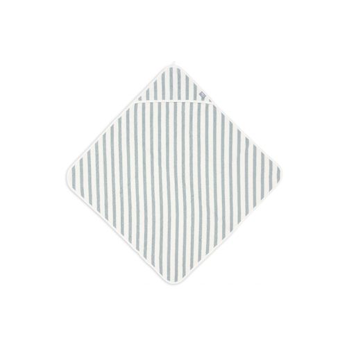 Cape De Bain Bébé Éponge 75x75 Cm Stripe Sea Green - Jollein