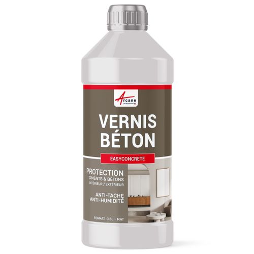 Vernis béton intérieur vitrificateur 0.5 L - Mat