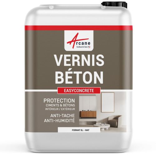 Vernis béton intérieur vitrificateur 5 L - Mat
