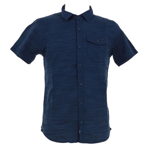 Chemise Manches Courtes Sun Valley Chemise Mc Bleu Marine S