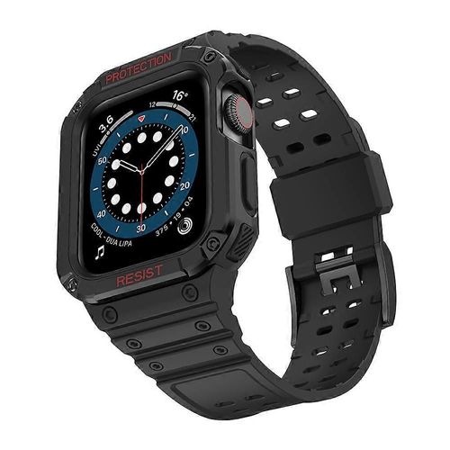 Bracelet De Remplacement En Tpu Souple Monobloc Galvanisé Pour Apple Watch Series 6 / Se