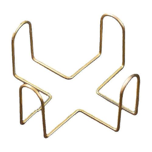 Support De Sous-Verre, Support En Métal Pour Les Ensembles De Montagnes Russes Carrés Décoration Intérieure, Or