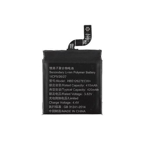 Remplacement De La Batterie 3.82v 410mah (Encode : Hb512627ecw+) Pour Huawei Watch Gt 46mm