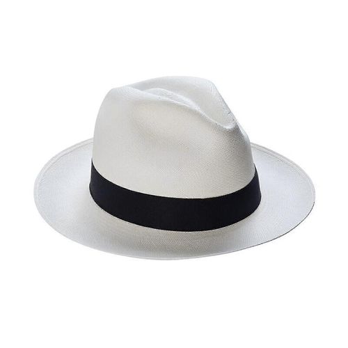 Chapeau Panama Classique Pour Femmes Hommes Chapeau À La Mode Vintage Avec Large Bord