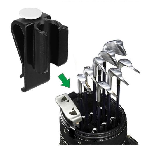 14x Golf Bag Club Organisateur Clip Holder Fer Driver Protector Putter Clamp Set
