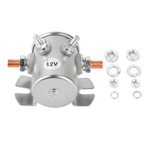 Relais solénoïde à service continu, isolant à 4 bornes 12V, 24059-bp, pour voiturettes de golf, treuil marin