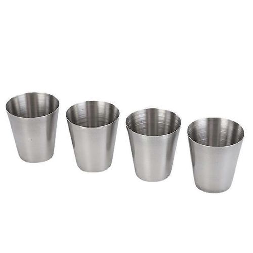 Verres À Shot En Acier Inoxydable Pour Whisky, Tequila (2set (8pcs))