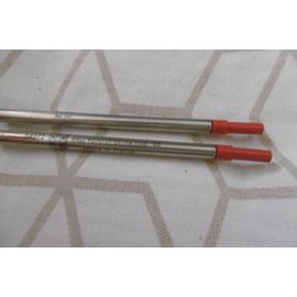 Waterman Recharge Roller Pointe Métal Extra Fine Rouge 54072 Lot De 2