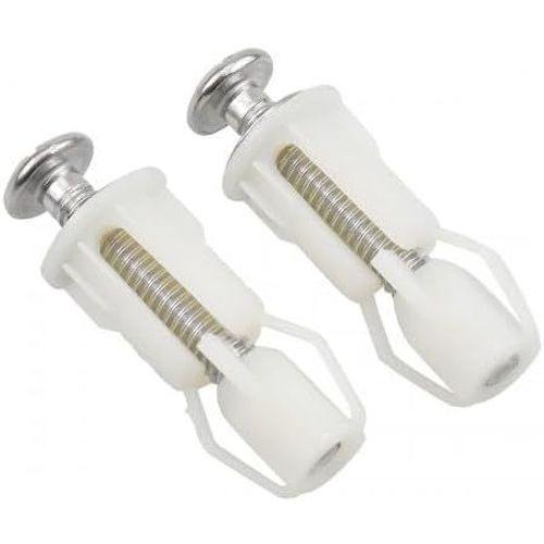 2 Pièces Fixation Abattant Wc Vis,Wc Siège Couvercle Vis,Vis D'Expansion Pour Couvercle De Toilette,Abattant Wc Fixations Charnières,Easy Install