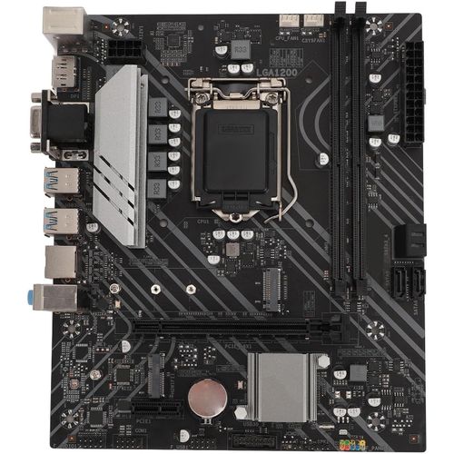 Carte Mère Z490 Gaming Plus,Carte Mère Atx Lga 1200 225X190Mm Pour Processeur 10E,11E Génération,Interface M.2,Dp,Hdmi,Vga,Pour Ordinateur Diy
