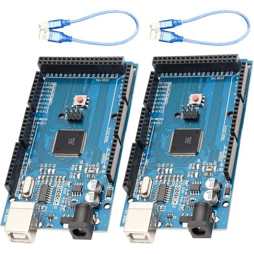 Rev3 Cartes De Développement 2 Pièces Rev3 Modul Version Améliorée Avec Câble Usb Avec Ch340G Chip Dc 6,5V   12V Compatible Avec Arduino Ide