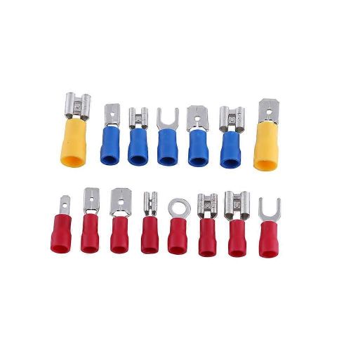 280 Pcs Électrique Assorti Isolé Fil Fer Sertir Bornes Connecteur Cas Kit Set