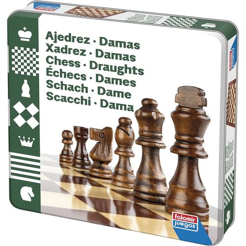 Échecs|L'art De La Guerre En 64 Cases|Boîte En Étain|Jeux De Société Classiques|Pour 2 Joueurs(Âge 6+)
