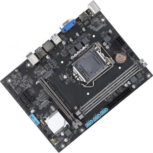 Carte Mère Lga 1151,Carte Mère M Atx Ddr4 Gigabit,Sortie Hd Vga,Pour Processeur Core 6/7/8/9 Gen Série I3/I5/I7