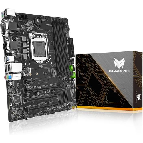 B85M Pro Carte Mère Lga 1150 Micro Atx Gaming Pour Intel Core I7/I5/I3/Pentium/Celeron/E3(4XDdr3 Max 32 Go,Vga/Dvi/Hdmi,Pcie 3.0 X16,Sata 6 Go/S,Gigabit Lan)