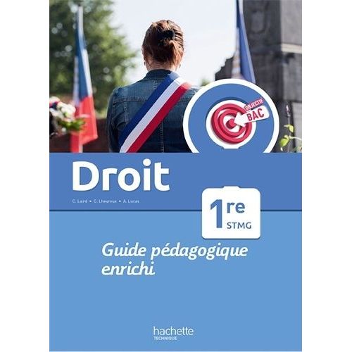 Droit 1re Stmg Objectif Bac - Livre Du Professeur