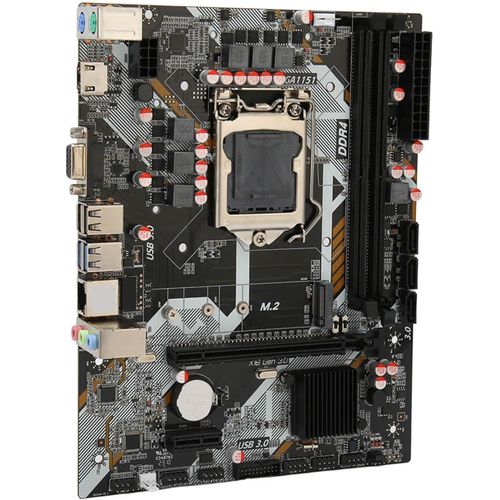 Carte Mère Lga 1151 Atx,Carte Mère D'Ordinateur B365,Pour 6 7 8 9 Génération Pour Core I3 I5 I7 Dual Channel Ddr4 Nvme M.2 Interface Pci E 16X Gen 3.0 Slot