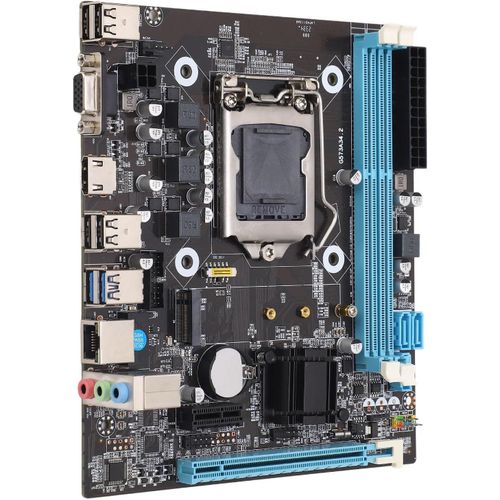 H81 Gaming Motherboard,Lga 1150 Micro Atx Pc Motherboard,Dual Channel Ddr3 M.2 Nvme Ngff Pcie Slot Support For Core I3 I5 I7 For E3 V3 For Celeron G Series