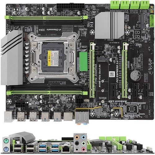 Carte Mère De Bureau,Carte Mère De Bureau D'Ordinateur X99 Lga2011-3 Ddr4,Carte Mère De Bureau D'Ordinateur Cr2032 Pour Chipset X99