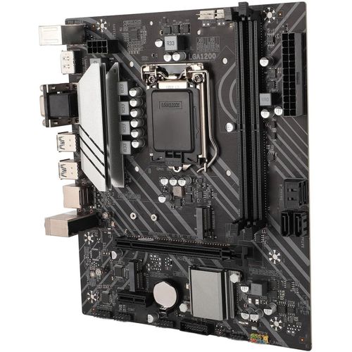 Carte Mère De Jeu,Carte Mère De Jeu Ddr4 Z490 Gaming Plus,Emplacement M.2 1000 Mbps Lan Usb 3.2 Gen1 Carte Mère De Bureau Pour Prise Lga 1200