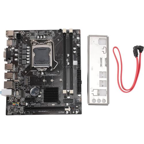 Carte Mère H55 Lga 1156,Pour Core Generation I3 I5 I7,Carte Mère Serveur Pc,2 × Ddr3,Emplacement Pour Carte Graphique Pcie X16,Carte Mère D'Ordinateur Pour Jeux