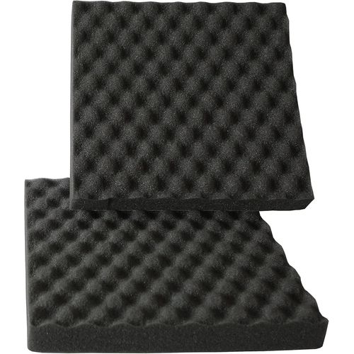 Kit 7 Pièces Panneau D'Insonorisation Gaufré Auto-Adhésif 30X30cm,Épaisseur 4cm-Isolation Acoustique Jeux Musique Insonorisation