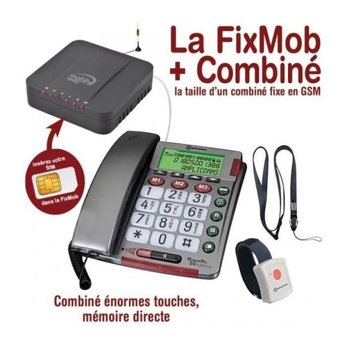 Fixmob 4G + Amplicomms Bigtel 50