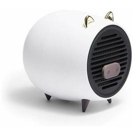 Mini radiateur soufflant en céramique 2000 W - Blanc